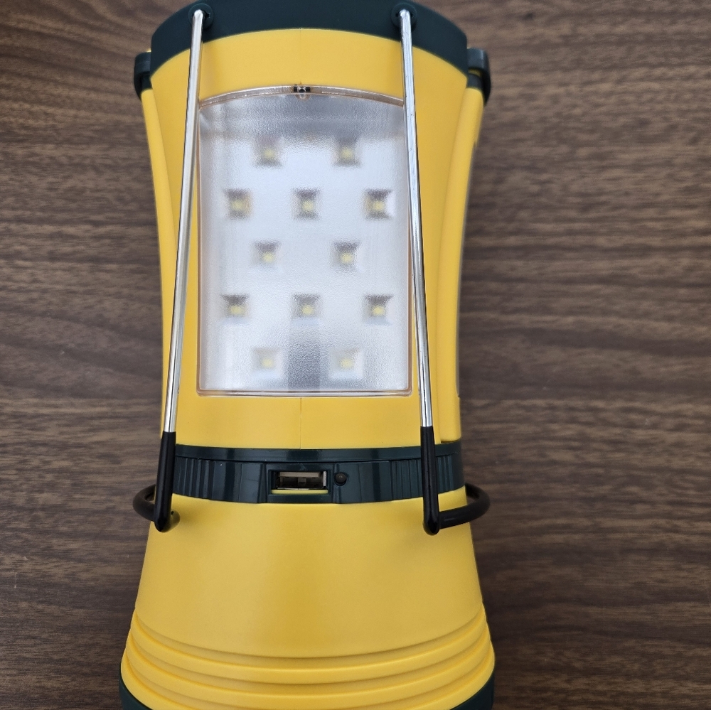 Yellow LED Camp Lantern Journeyman, Never Used - Picture 5 of 7